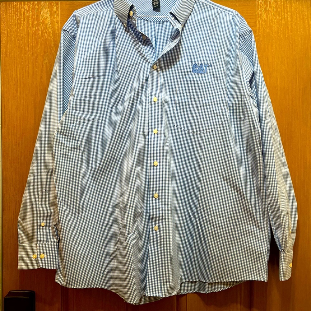 Cat long sleeve dress shirt
